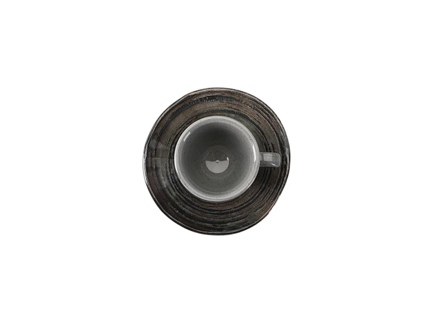 Porland Stoneware Vintage Tabaklı Kahve Fincanı 75cc - 2