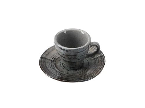 Porland Stoneware Vintage Tabaklı Kahve Fincanı 75cc - 3