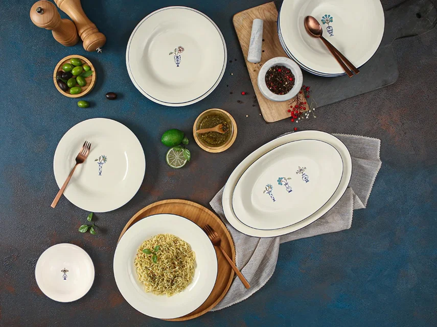 Porland Vaso Piccolo 27 Parça 6 Kişilik Yemek Takımı - 1