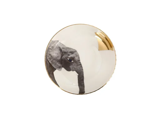 Porland Wild Life Elephant Kase 17cm 2 adet - PORLAND