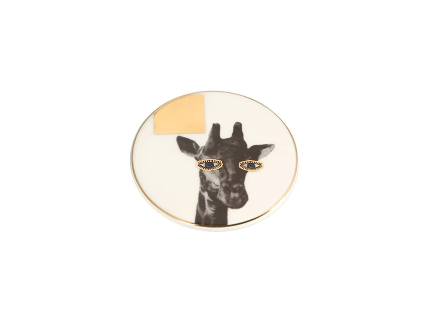 Porland Wild Life Giraffe Bardak Altlığı 10x10cm - 2