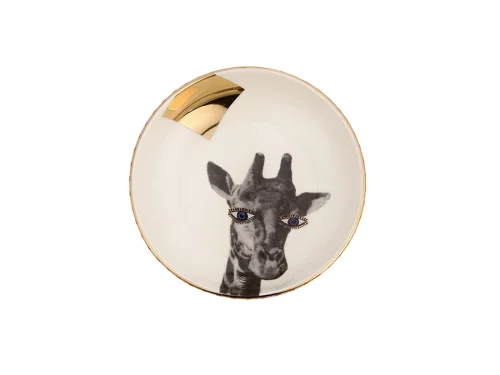 Porland Wild Life Giraffe Kase 17cm 2 adet - PORLAND