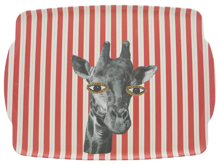 Porland Wild Life Giraffe Tepsi 41cm - 1
