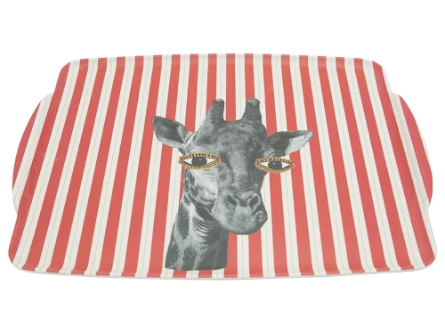 Porland Wild Life Giraffe Tepsi 41cm - 2