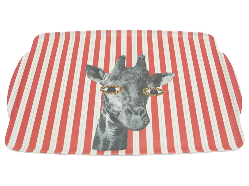 Porland Wild Life Giraffe Tepsi 41cm - 2