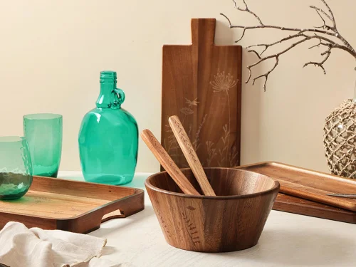Porland Woodflower Akasya Sunum Tahtası 40 cm - 7