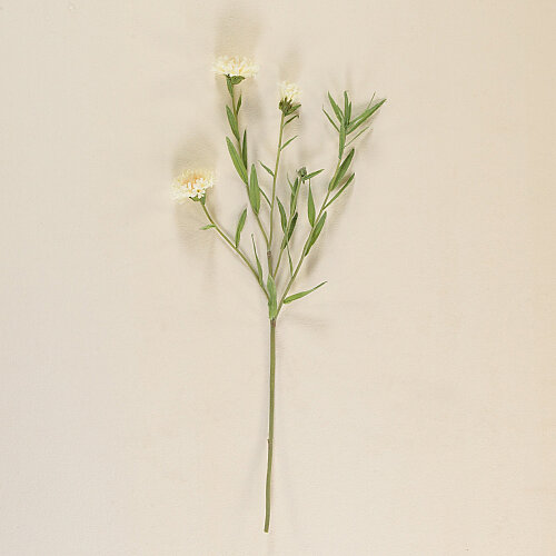 Sarev Corn Flower Dekoratif Çiçek Krem - 3