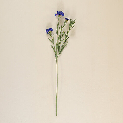 Sarev Corn Flower Dekoratif Çiçek Mavi - 3