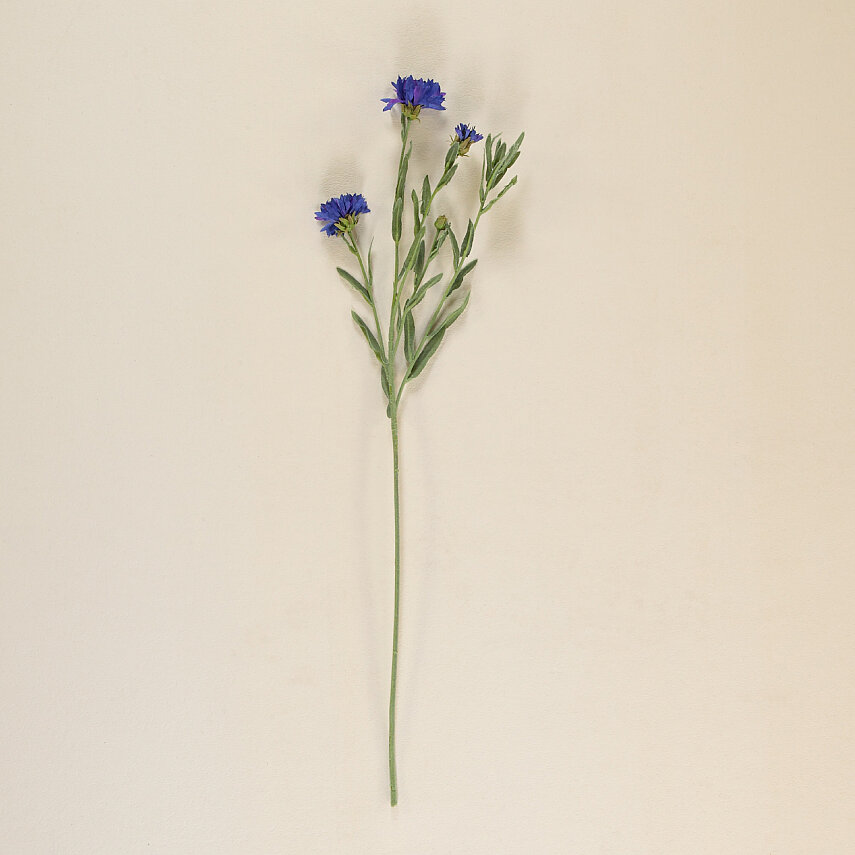 Sarev Corn Flower Dekoratif Çiçek Mavi - 3
