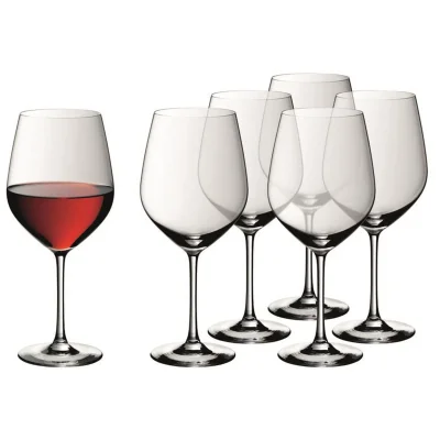 WMF Burgundy Şarap Kadehi 6 Parça - 4