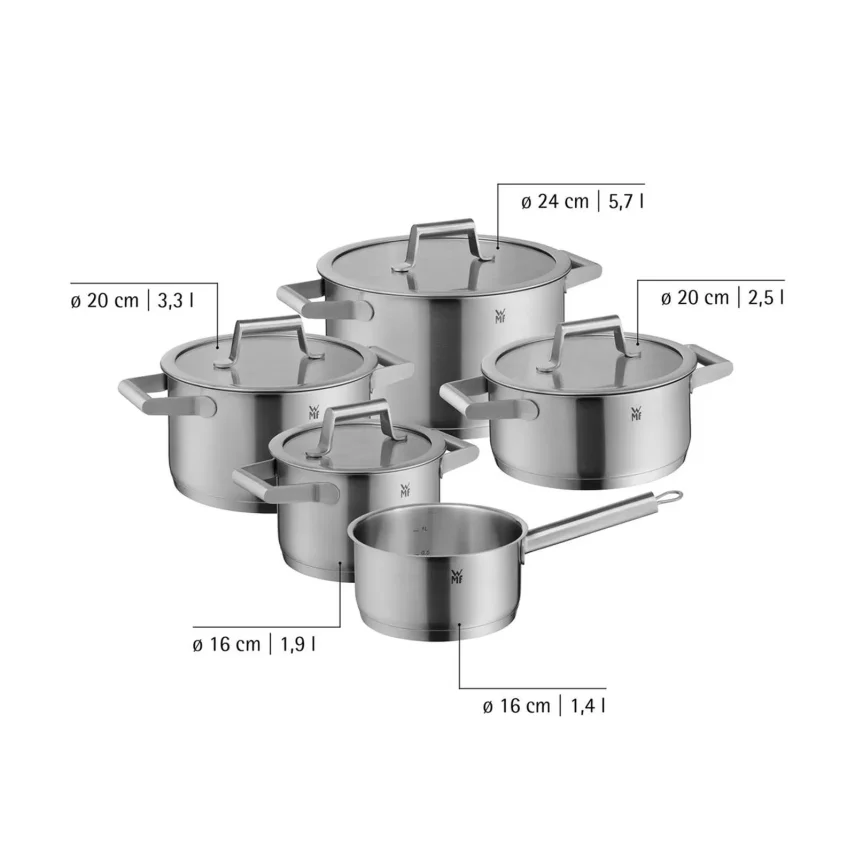 WMF COMFORT LINE TENCERE SETİ 5P - 11