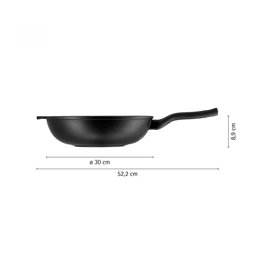WMF Permadur Premium Wok Tava&Kapak 30 cm - 2